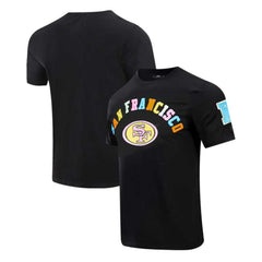 San Francisco 49ers Pro Standard Neon Graphic T-Shirt - Black - NFL
