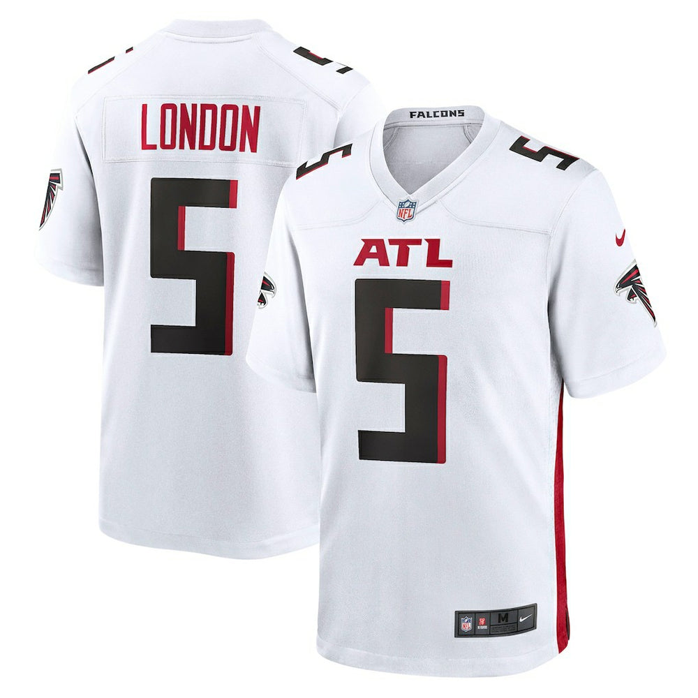 Drake London Atlanta Falcons Away Game Player Jersey - White - Nike