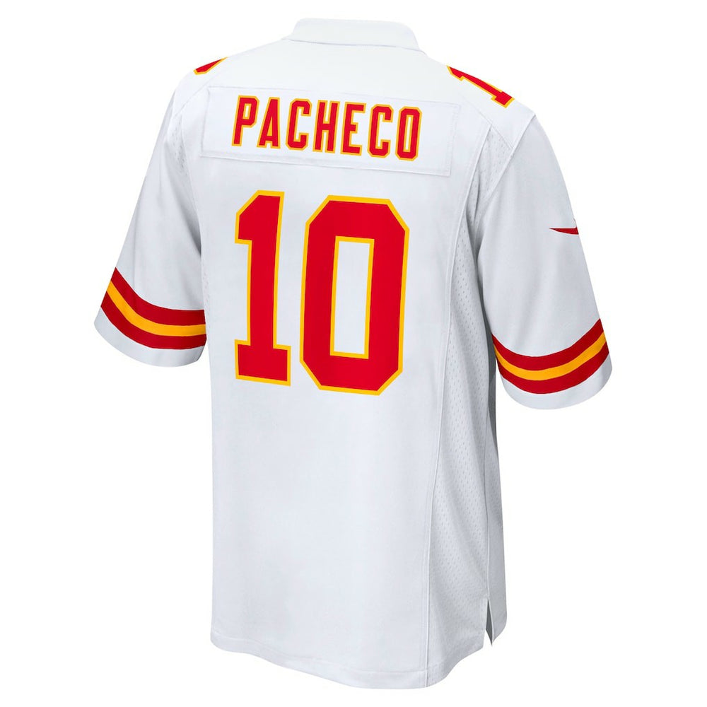 Isiah Pacheco Kansas City Chiefs Away Game Player Jersey - White - Nike
