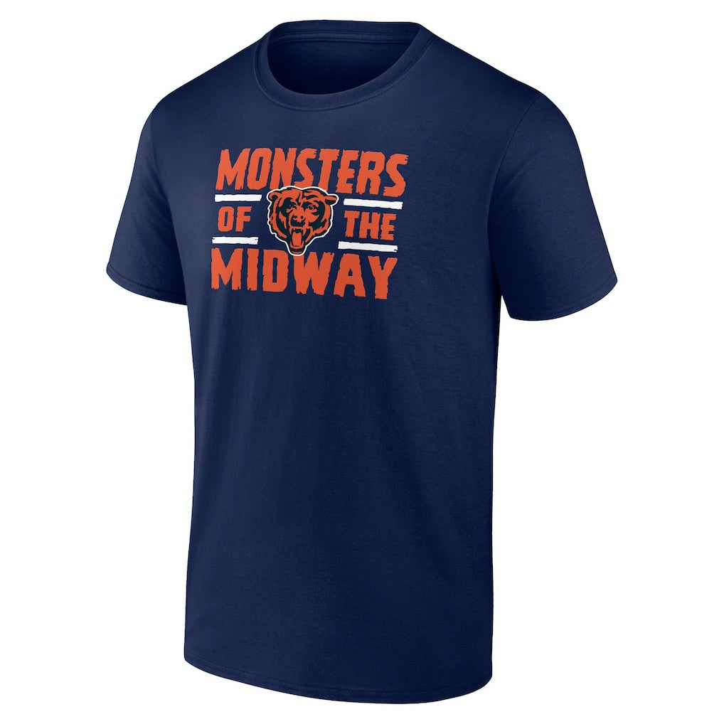 Chicago Bears Open Receiver T-Shirt - Navy - NFL