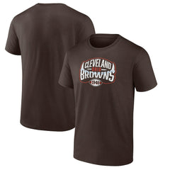 Cleveland Browns Open Receiver T-Shirt - Brown - NFL