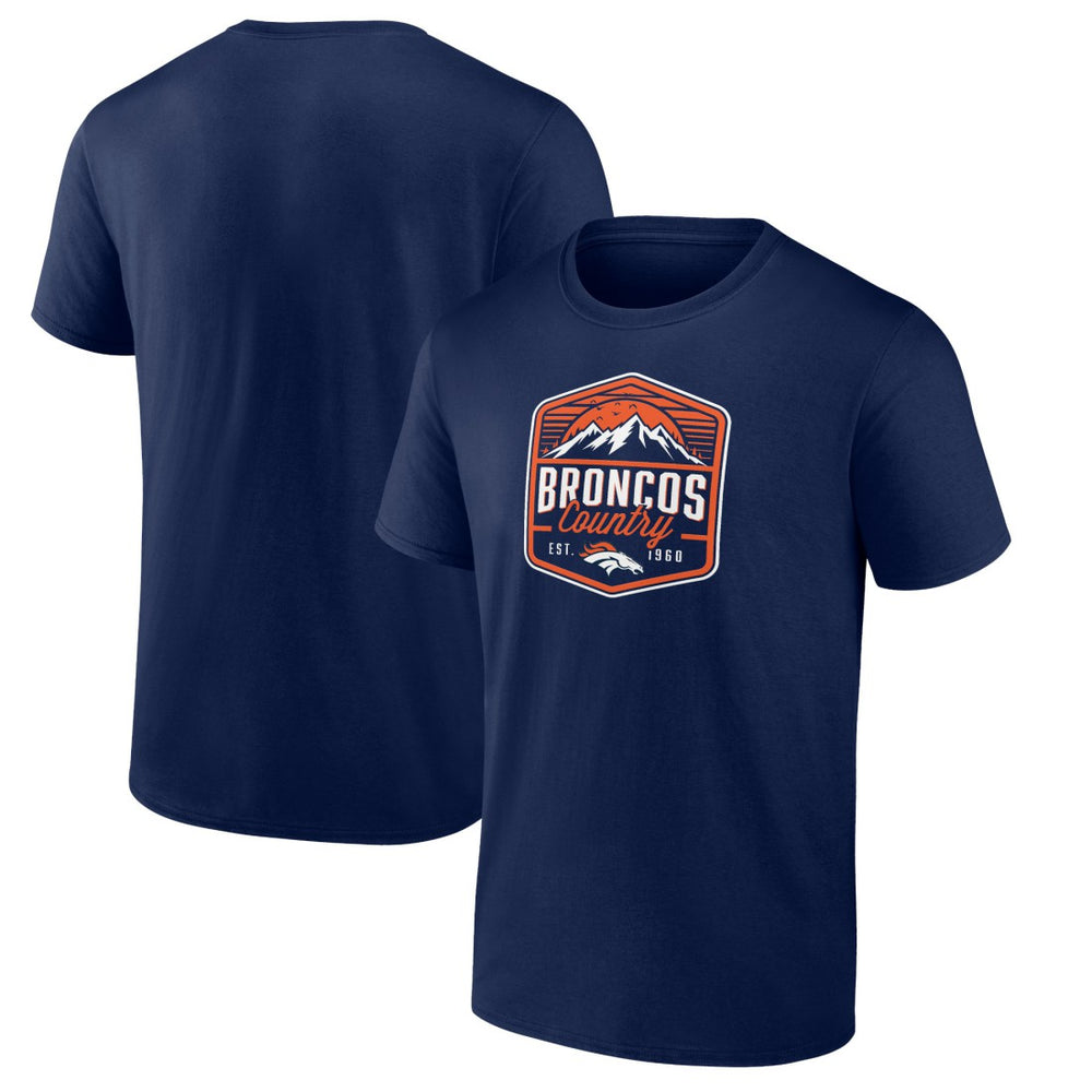 Denver Broncos Open Receiver T-Shirt - Navy - NFL