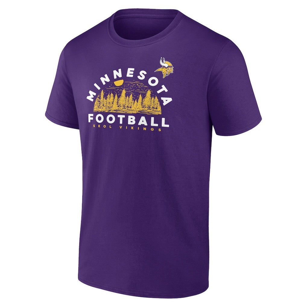 Minnesota Vikings Route Runner T-Shirt - Purple - NFL