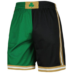 Mitchell & Ness Boston Celtics Hardwood Classics 2007 Split Swingman Shorts Kelly Green/Black