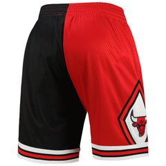 Mitchell & Ness Chicago Bulls Hardwood Classics 1997 Split Swingman Shorts Black/Red
