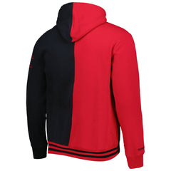 Mitchell & Ness Portland Trail Blazers Hardwood Classics Split Pullover Hoodie Red/Black