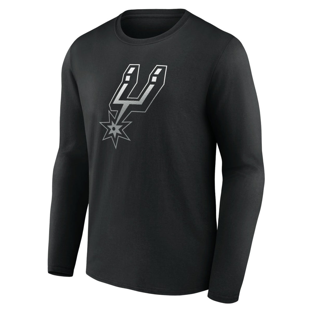 San Antonio Spurs Gradient Logo Long Sleeve T-Shirt Black