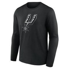 San Antonio Spurs Gradient Logo Long Sleeve T-Shirt Black