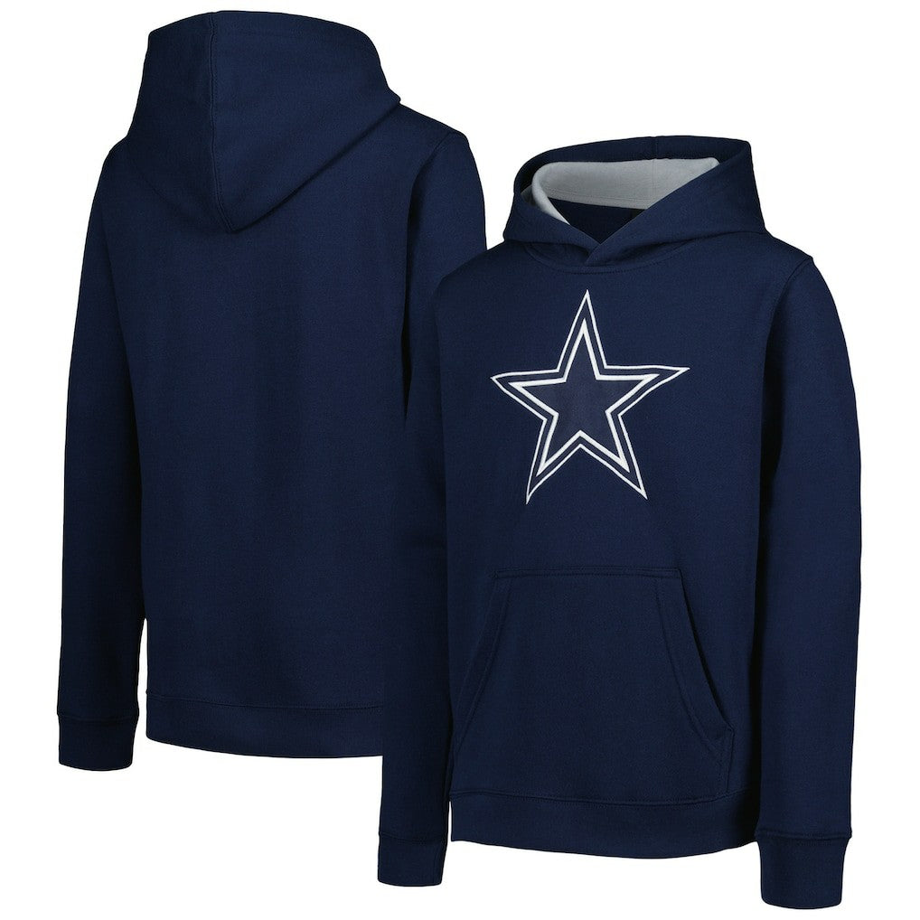 Dallas Cowboys Youth Prime Pullover Hoodie - Navy - NFL