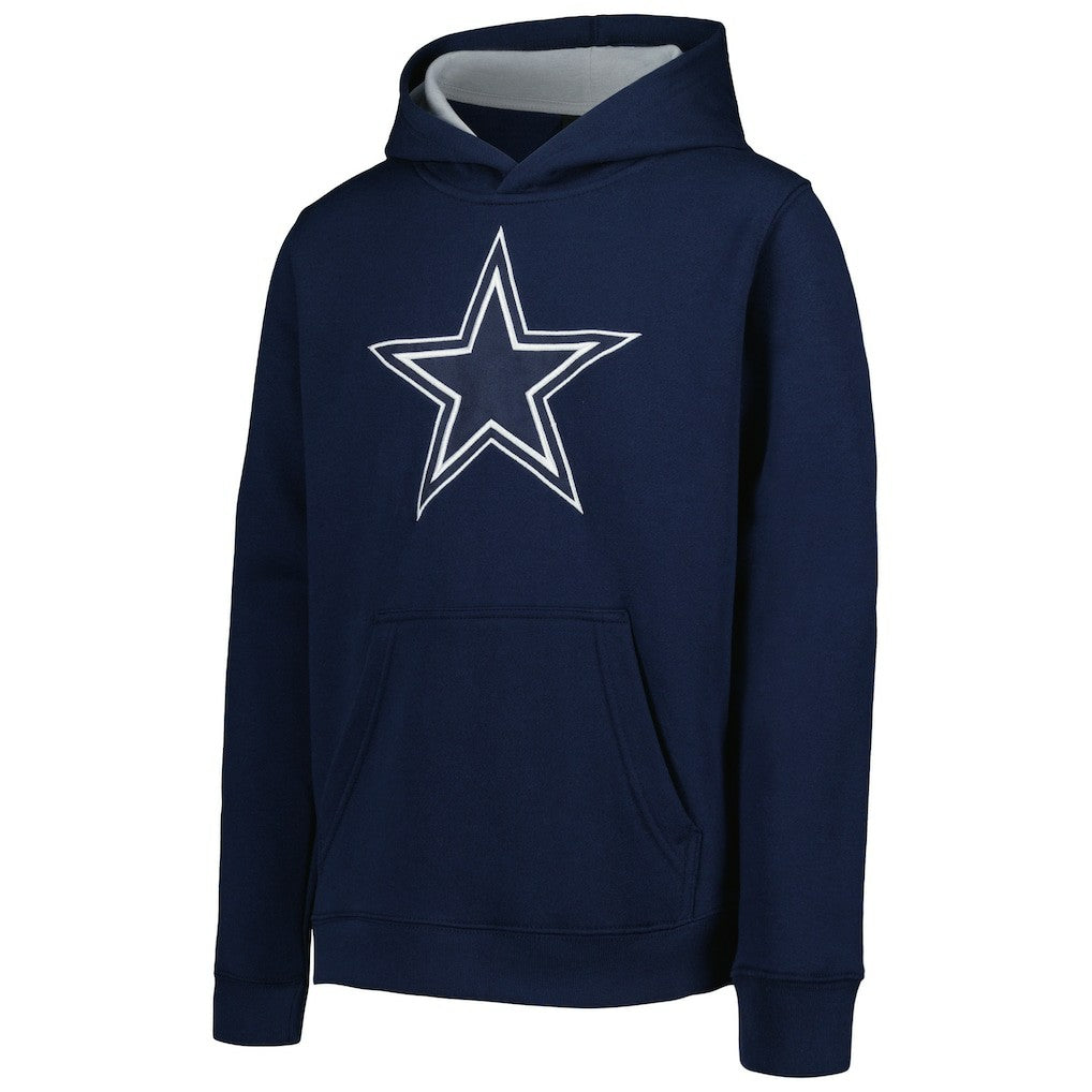 Dallas Cowboys Youth Prime Pullover Hoodie - Navy - NFL