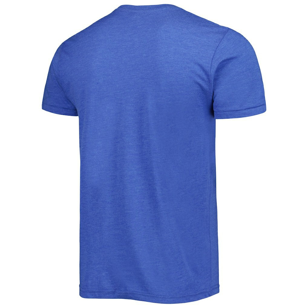 Stephen Curry Golden State Warriors Homage Caricature Tri-Blend T-Shirt Royal