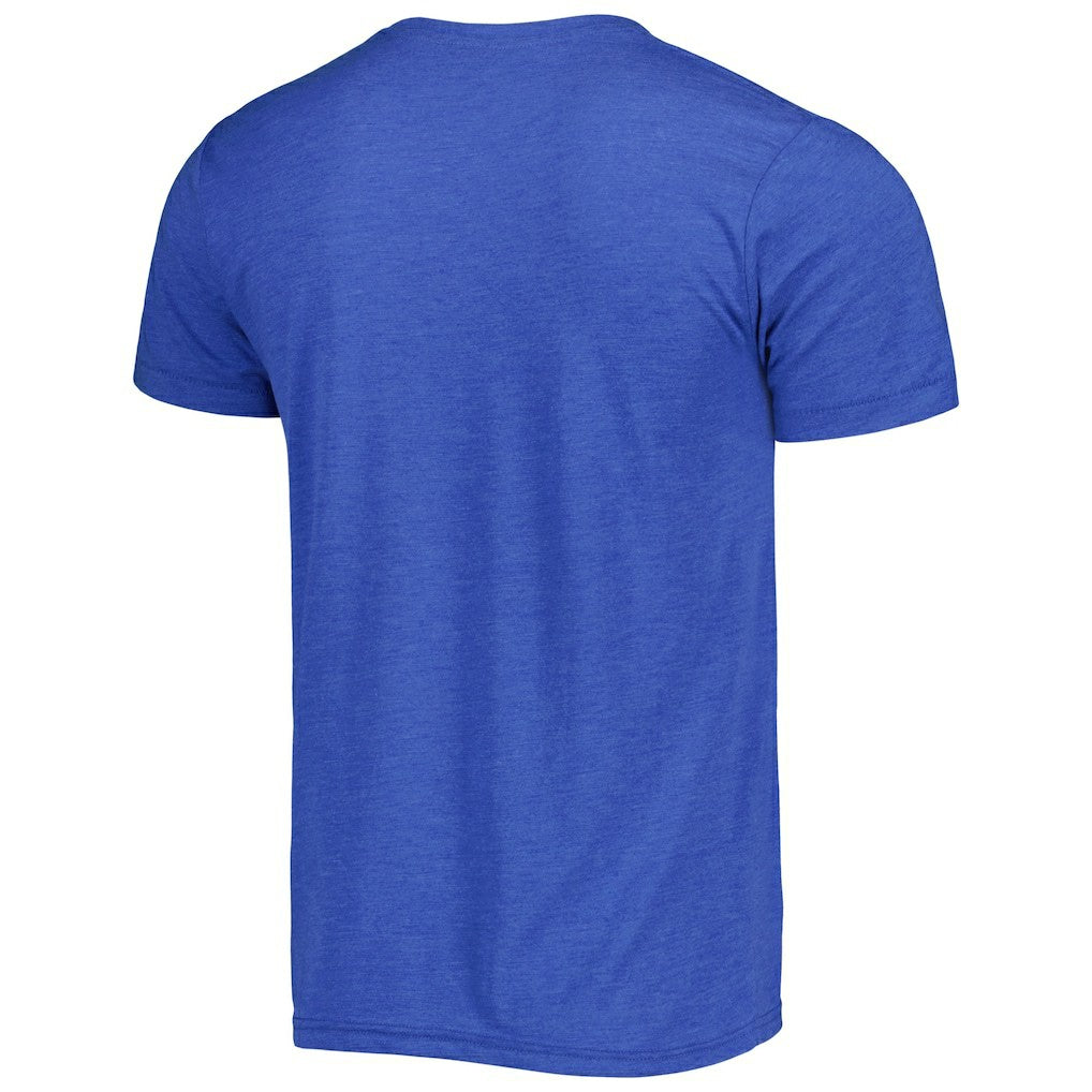 Joel Embiid Philadelphia 76ers Homage Caricature Tri-Blend T-Shirt Royal