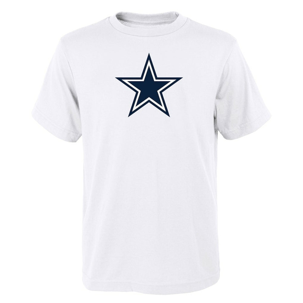 Dallas Cowboys Outerstuff Youth Primary Logo T-Shirt - White - NFL