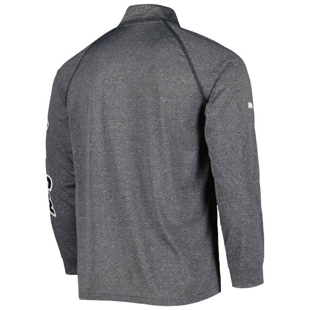 Chicago White Sox Stitches Wordmark Raglan Quarter-Zip Top Sale