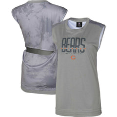 Chicago Bears Women's No Sweat Tank Top - Gray - NFL