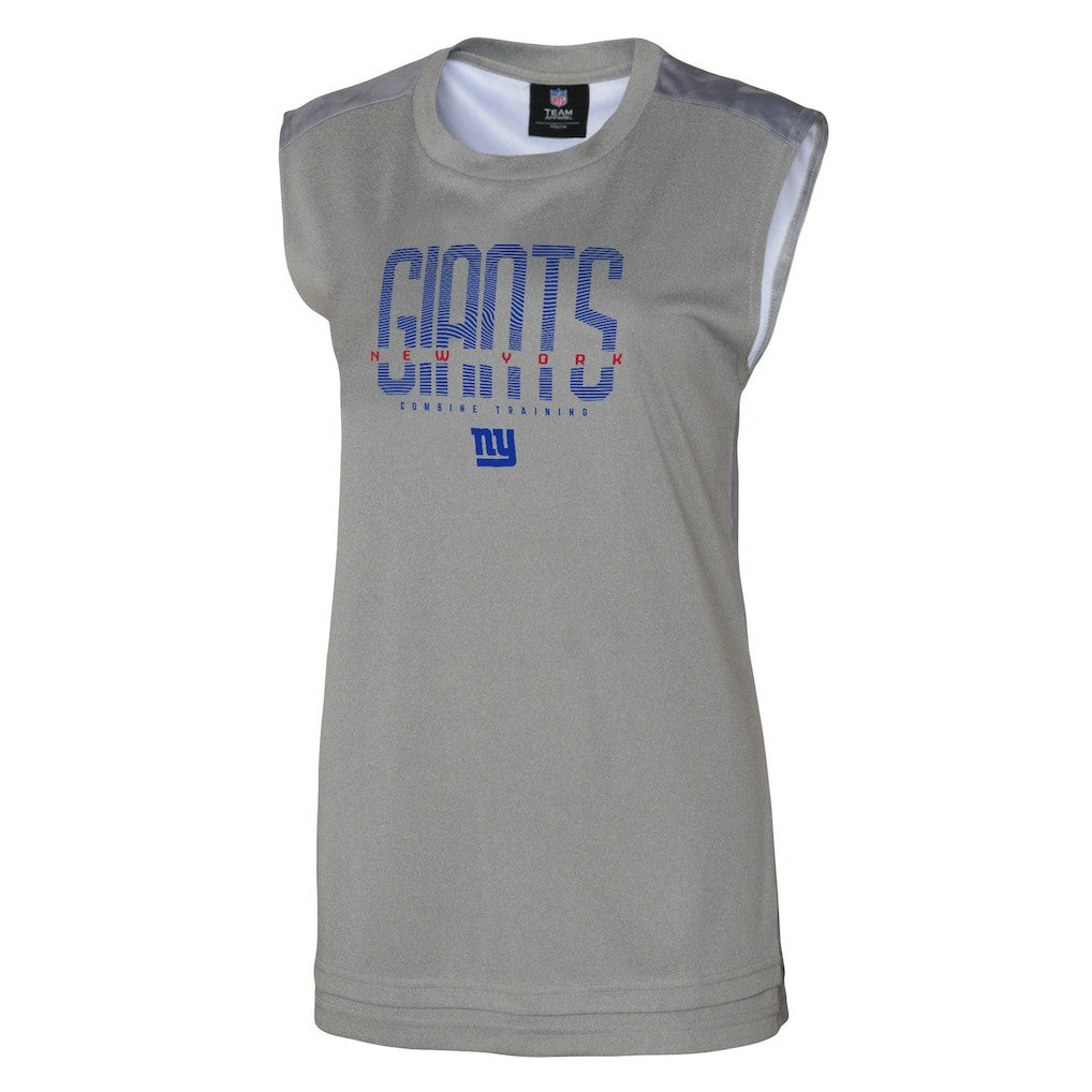 New York Giants Women's No Sweat Tank Top - Gray - NFL