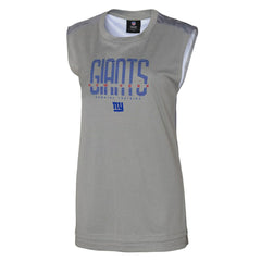 New York Giants Women's No Sweat Tank Top - Gray - NFL