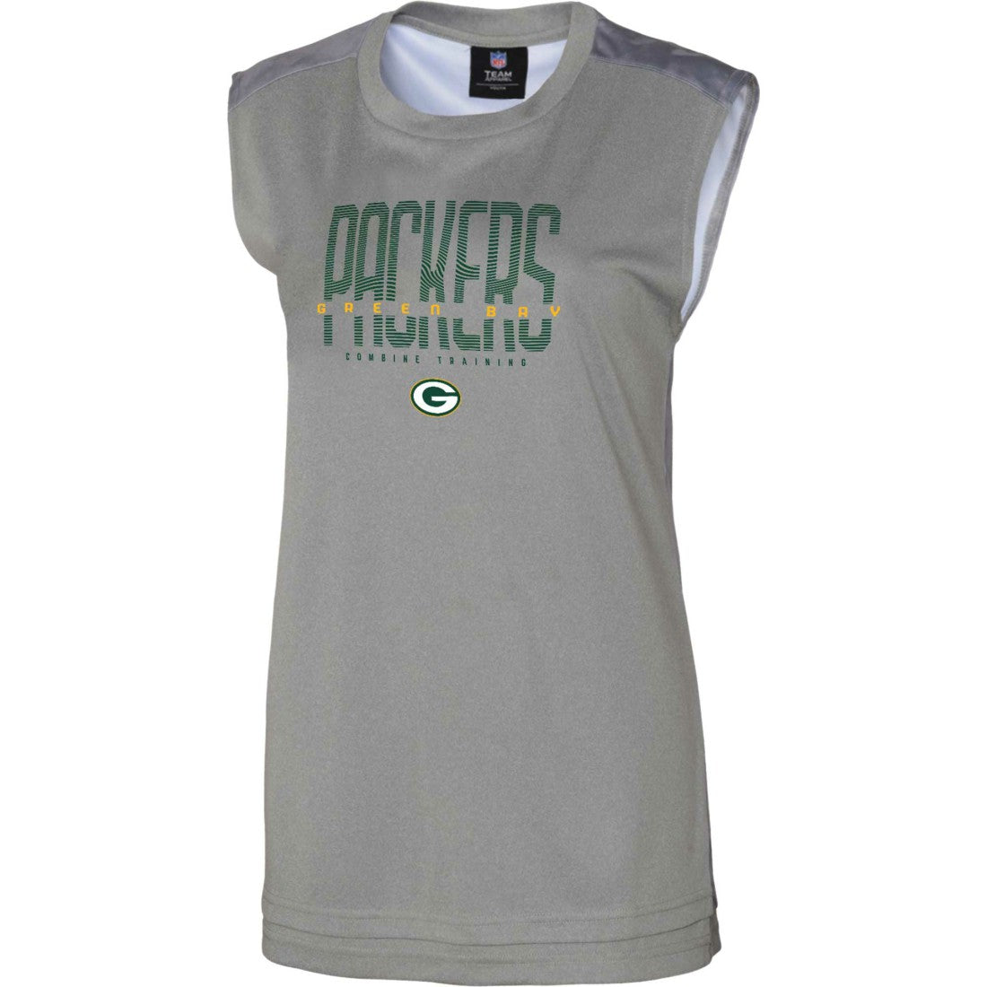 Green Bay Packers Women's No Sweat Tank Top - Gray - NFL