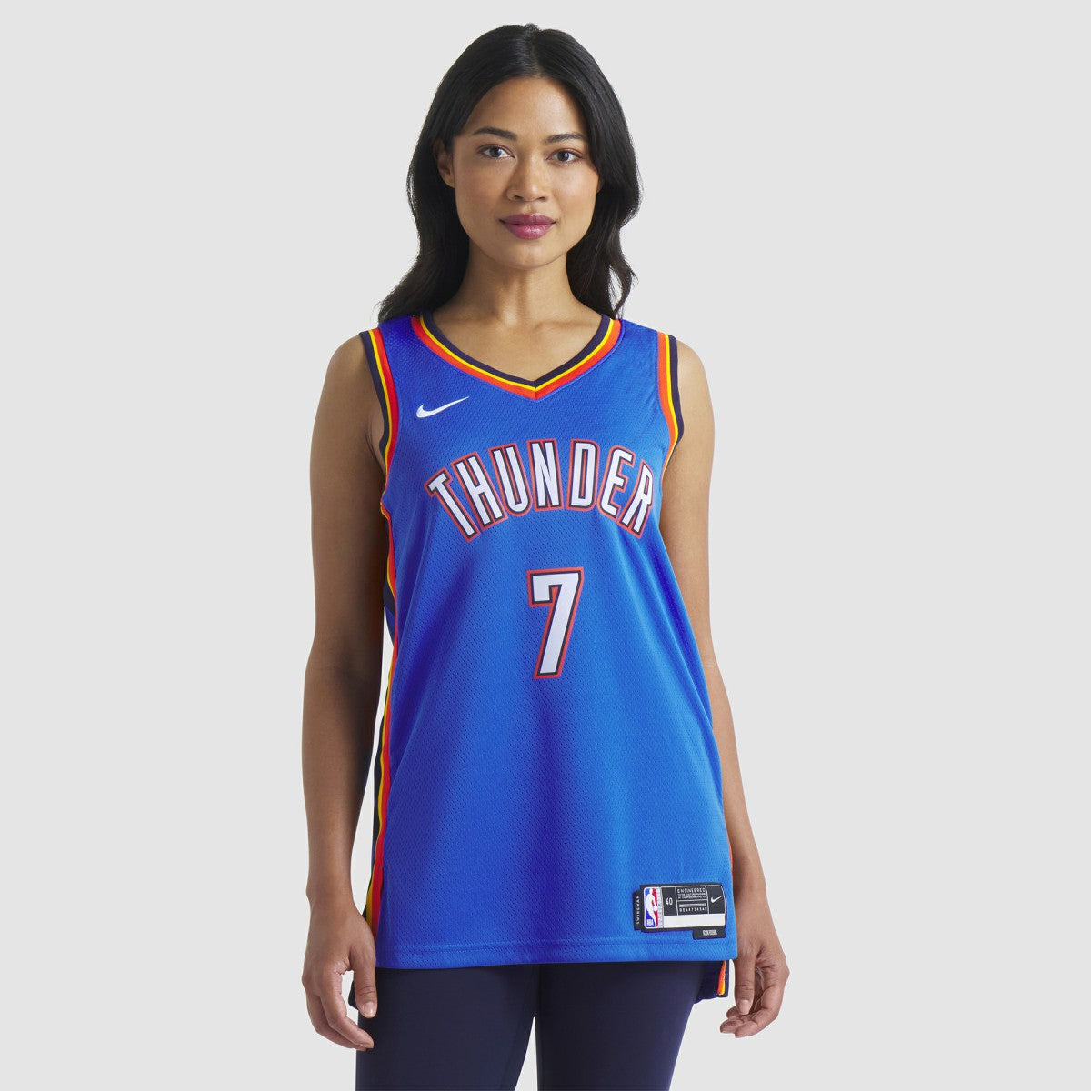 Nike Chet Holmgren Oklahoma City Thunder Unisex 2022 NBA Draft First Round Pick Player Swingman Jersey Icon Edition Blue