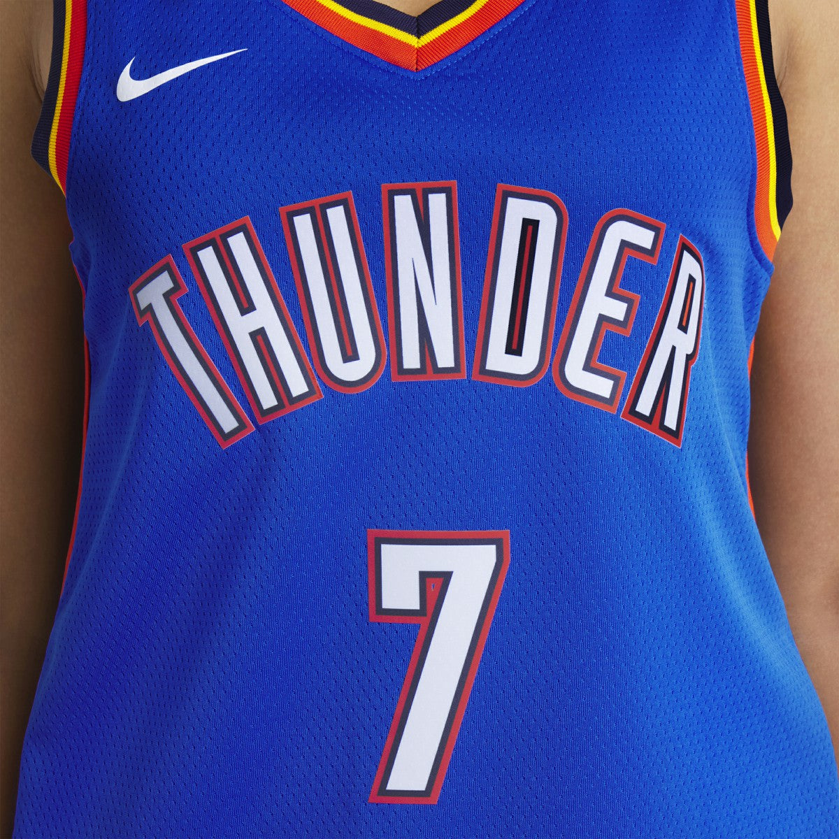 Nike Chet Holmgren Oklahoma City Thunder Unisex 2022 NBA Draft First Round Pick Player Swingman Jersey Icon Edition Blue