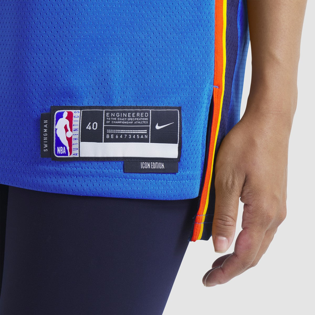 Nike Chet Holmgren Oklahoma City Thunder Unisex 2022 NBA Draft First Round Pick Player Swingman Jersey Icon Edition Blue