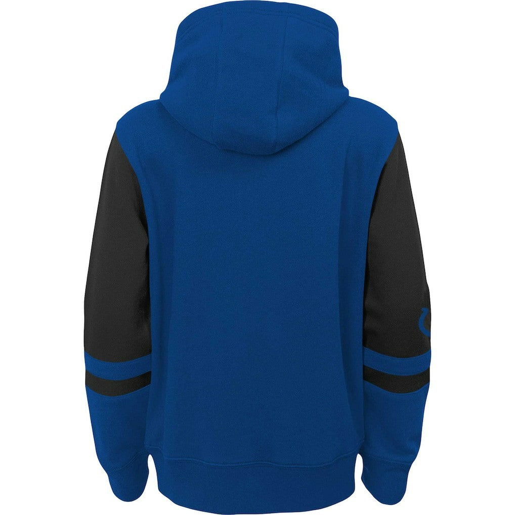 Indianapolis Colts Preschool Stadium Color Block Full-Zip Hoodie - Royal - NFL