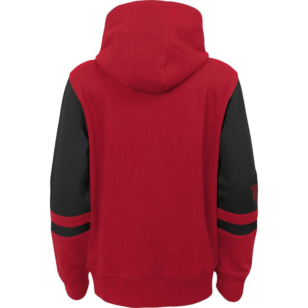 Atlanta Falcons Preschool Stadium Color Block Full-Zip Hoodie - Red - NFL