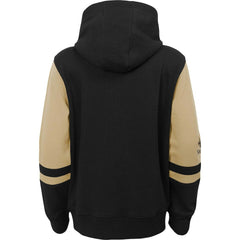 New Orleans Saints Preschool Stadium Color Block Full-Zip Hoodie - Black - NFL