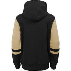 New Orleans Saints Youth Colorblock Full-Zip Hoodie - Black - NFL