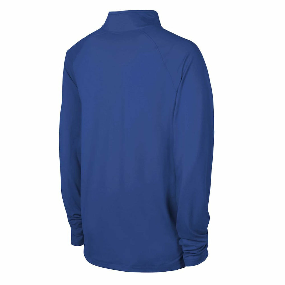 Los Angeles Rams Combine Authentic Raglan Quarter-Zip Top - Royal - NFL