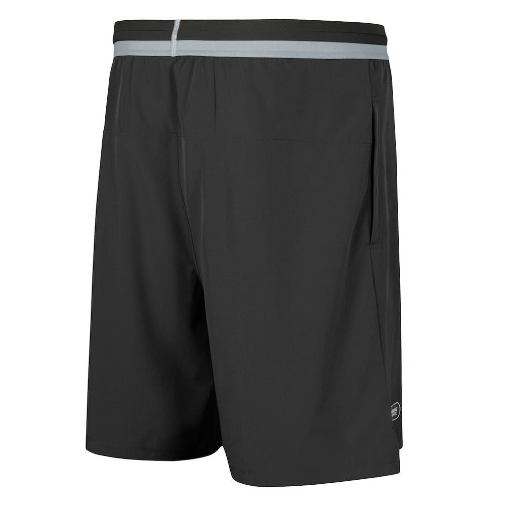Las Vegas Raiders Cool Down Tri-Color Elastic Training Shorts - Black - NFL