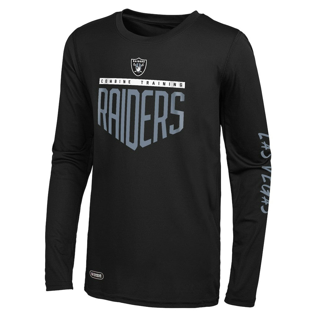 Las Vegas Raiders Impact Long Sleeve T-Shirt - Black - NFL
