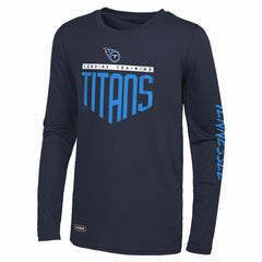Tennessee Titans Impact Long Sleeve T-Shirt - Navy - NFL