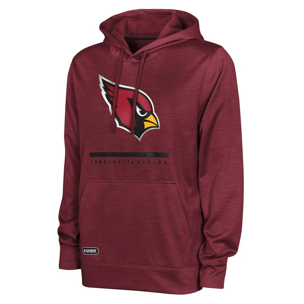 Arizona Cardinals Speed Drill Streak Pullover Hoodie - Cardinal - NFL