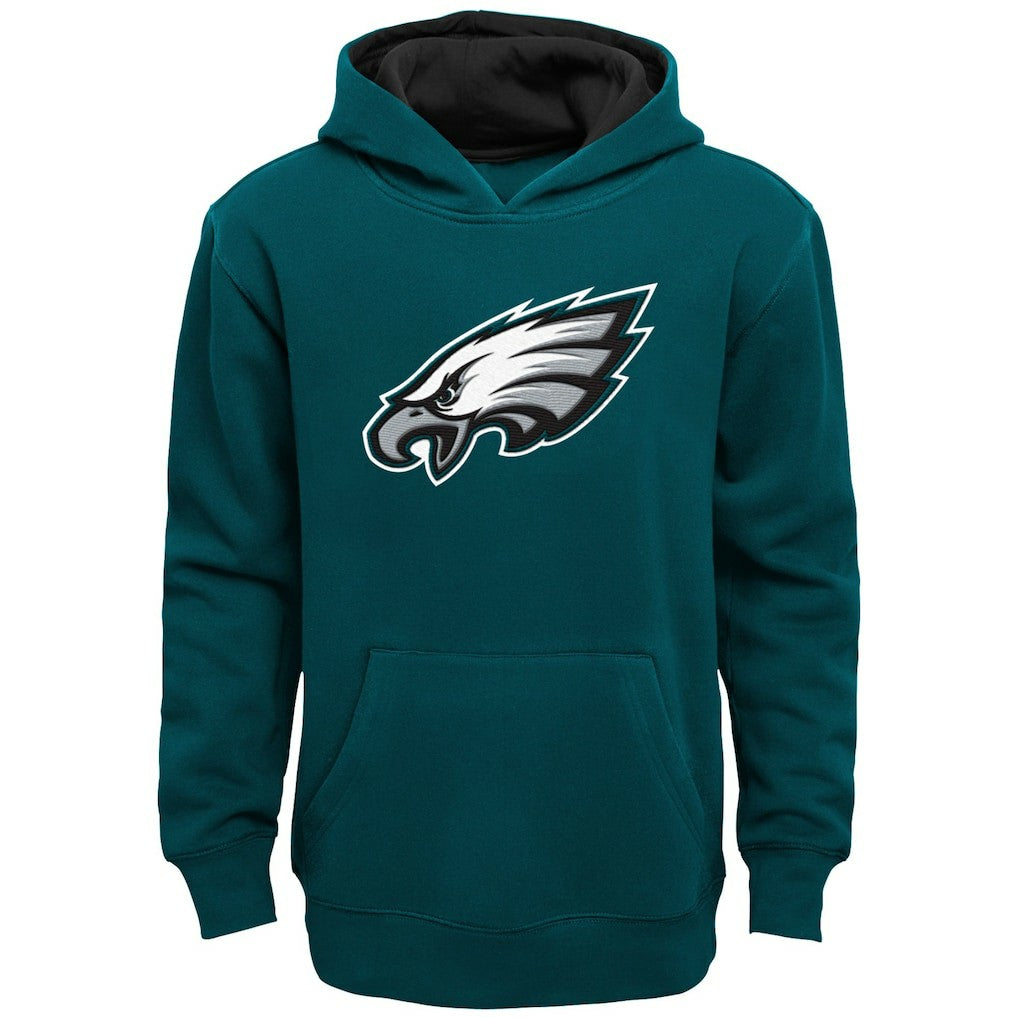 Philadelphia Eagles Outerstuff Preschool Prime Pullover Hoodie - Midnight Green - NFL