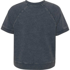 Kansas City Chiefs Girls Juniors Cheer Squad Raglan T-Shirt - Heather Charcoal - NFL