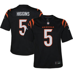 Tee Higgins Cincinnati Bengals Youth Game Jersey - Black - Nike