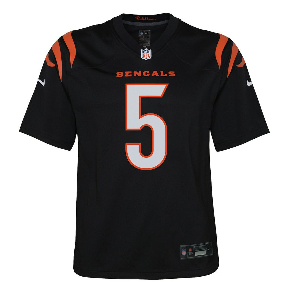 Tee Higgins Cincinnati Bengals Youth Game Jersey - Black - Nike