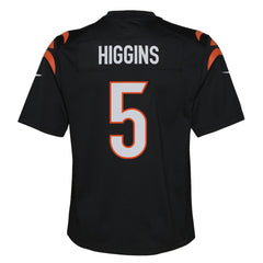 Tee Higgins Cincinnati Bengals Youth Game Jersey - Black - Nike