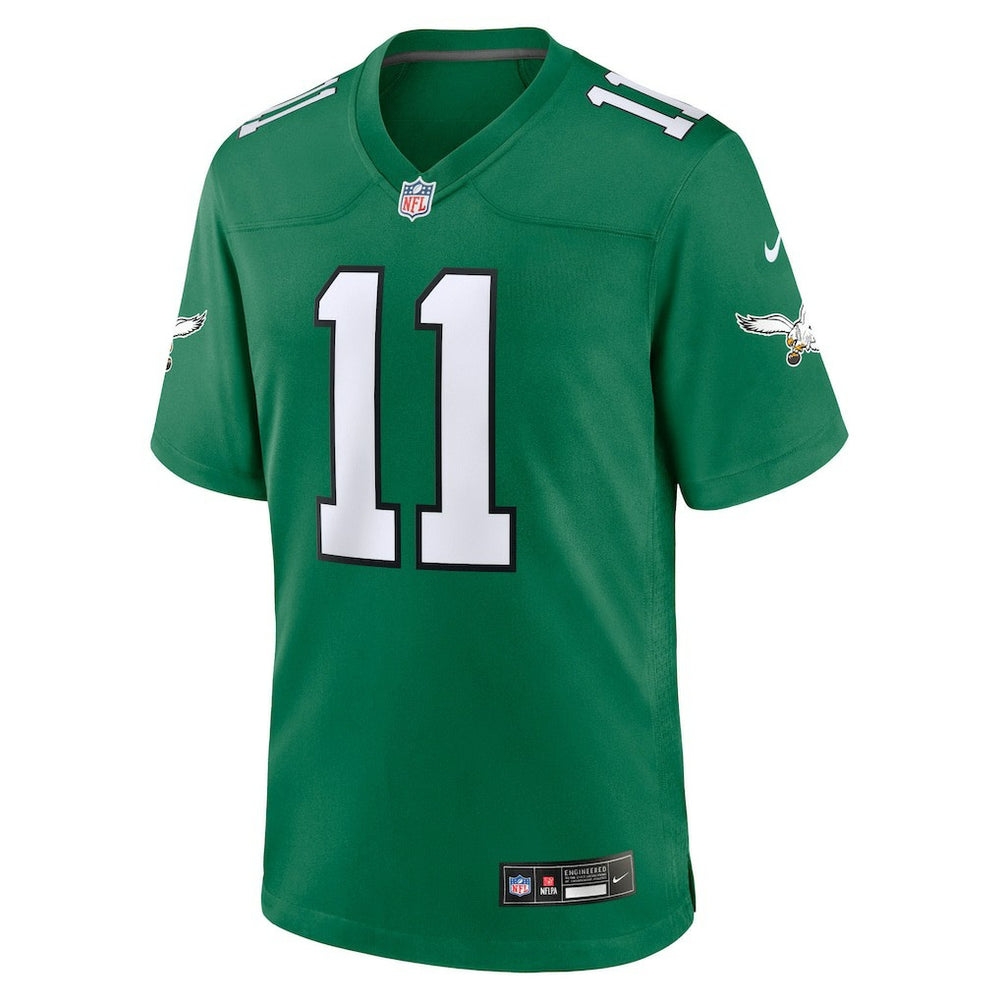 A.J. Brown Philadelphia Eagles Youth Game Jersey - Kelly Green - Nike