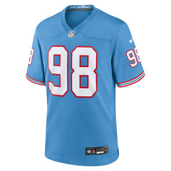 Jeffery Simmons Tennessee Titans Youth Game Jersey - Light Blue - Nike