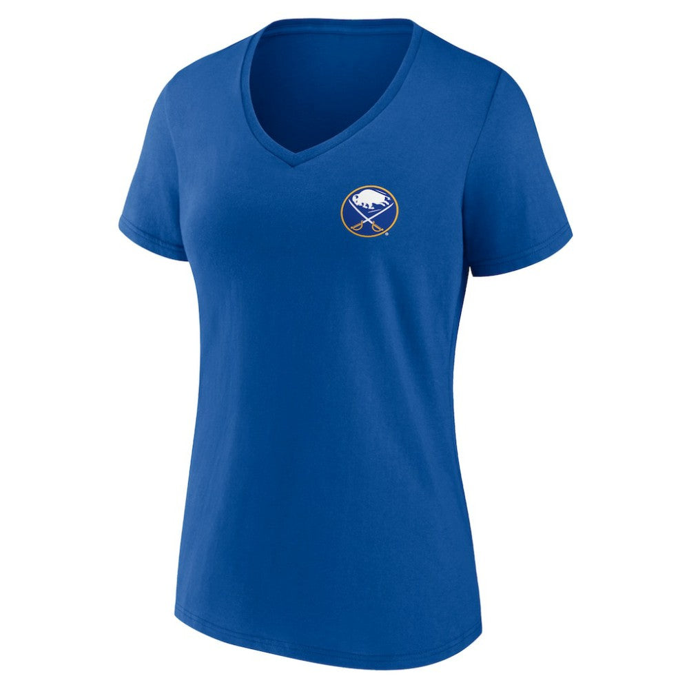 Buffalo Sabres Women's Territorial V-Neck T-Shirt - Royal | NHL discount