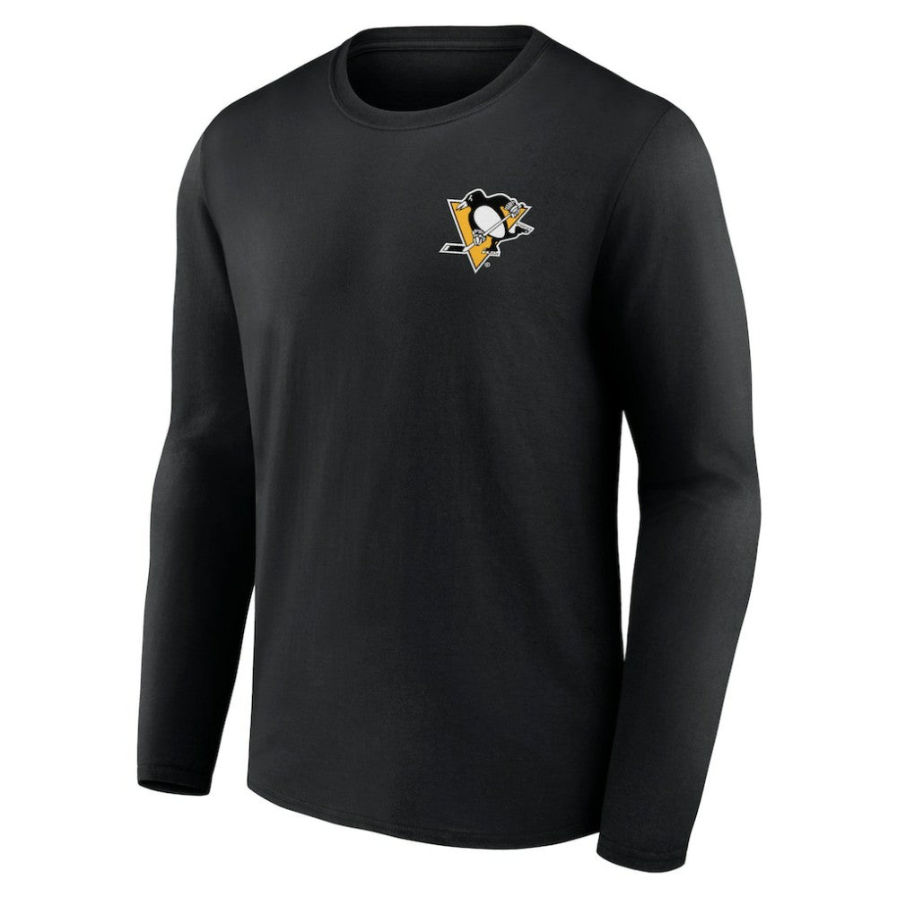 Pittsburgh Penguins Territorial Long Sleeve T-Shirt - Black | NHL on sale