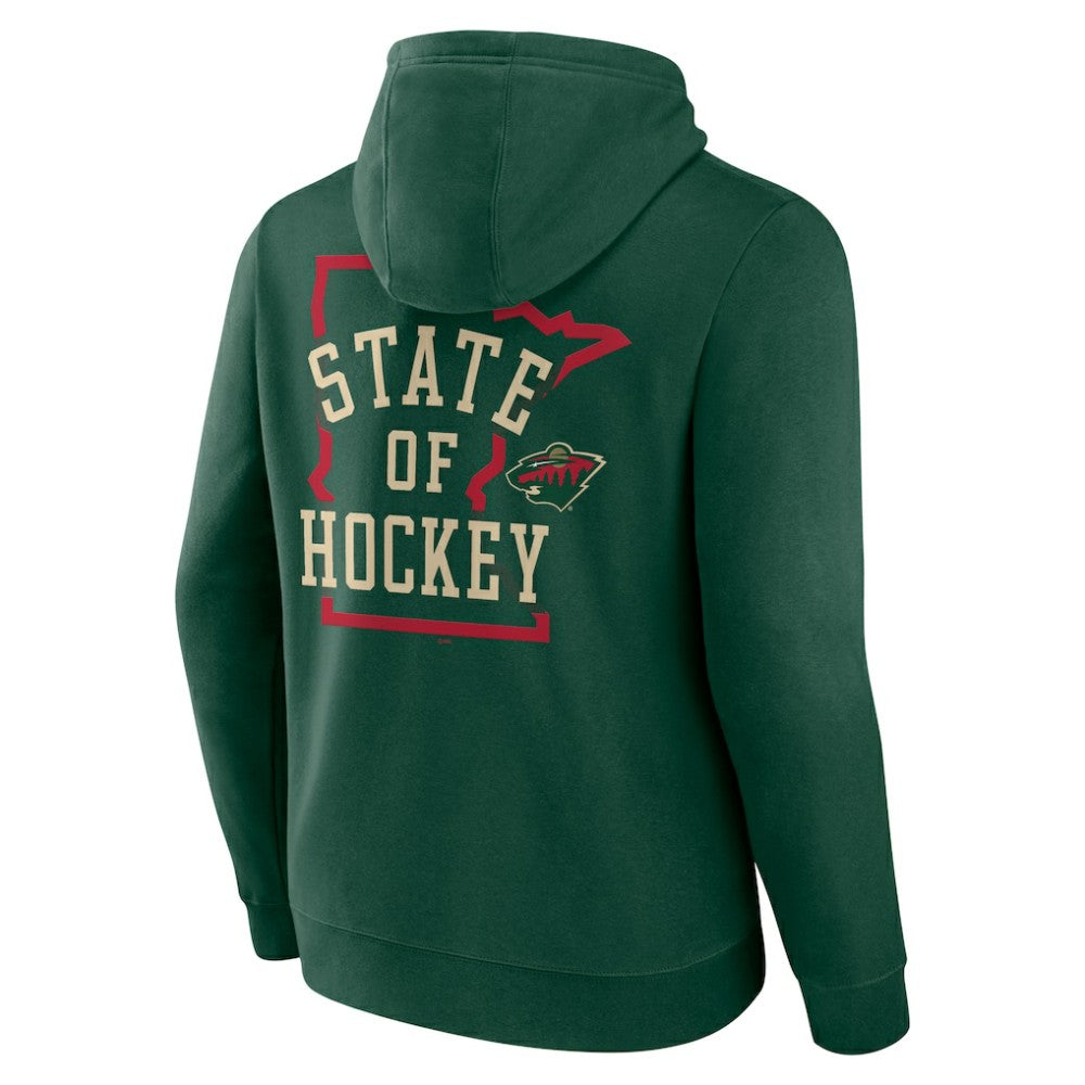 Minnesota Wild Territorial Pullover Hoodie - Green | NHL on sale