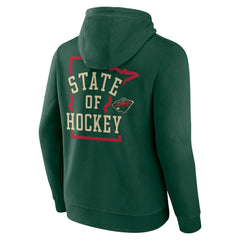 Minnesota Wild Territorial Pullover Hoodie - Green | NHL on sale