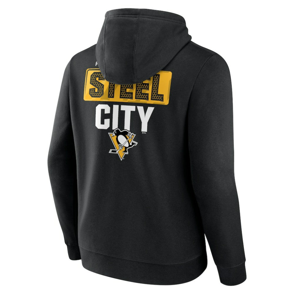 Pittsburgh Penguins Territorial Pullover Hoodie - Black | NHL online