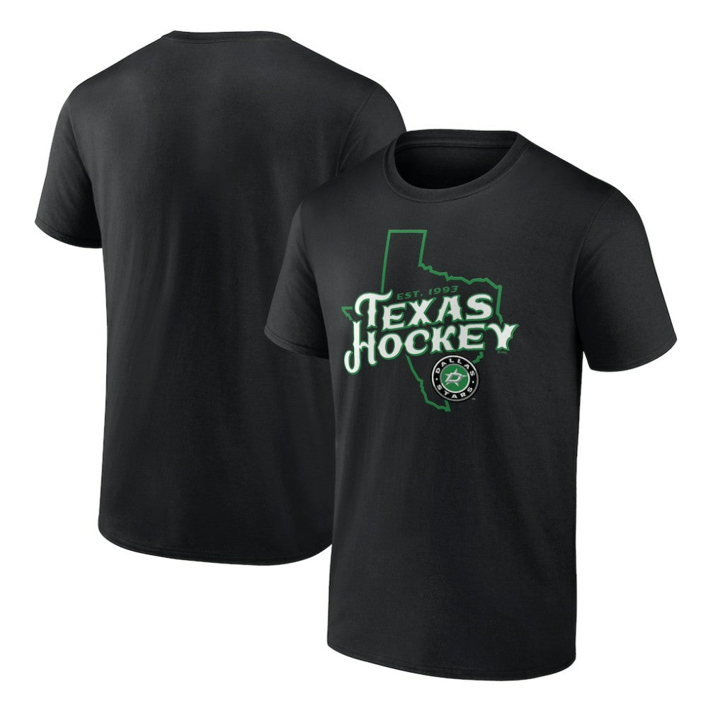 Dallas Stars Represent T-Shirt - Black | NHL Lifestyle