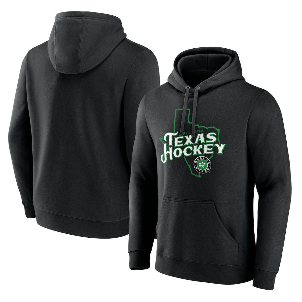 Dallas Stars Represent Pullover Hoodie - Black | NHL discount