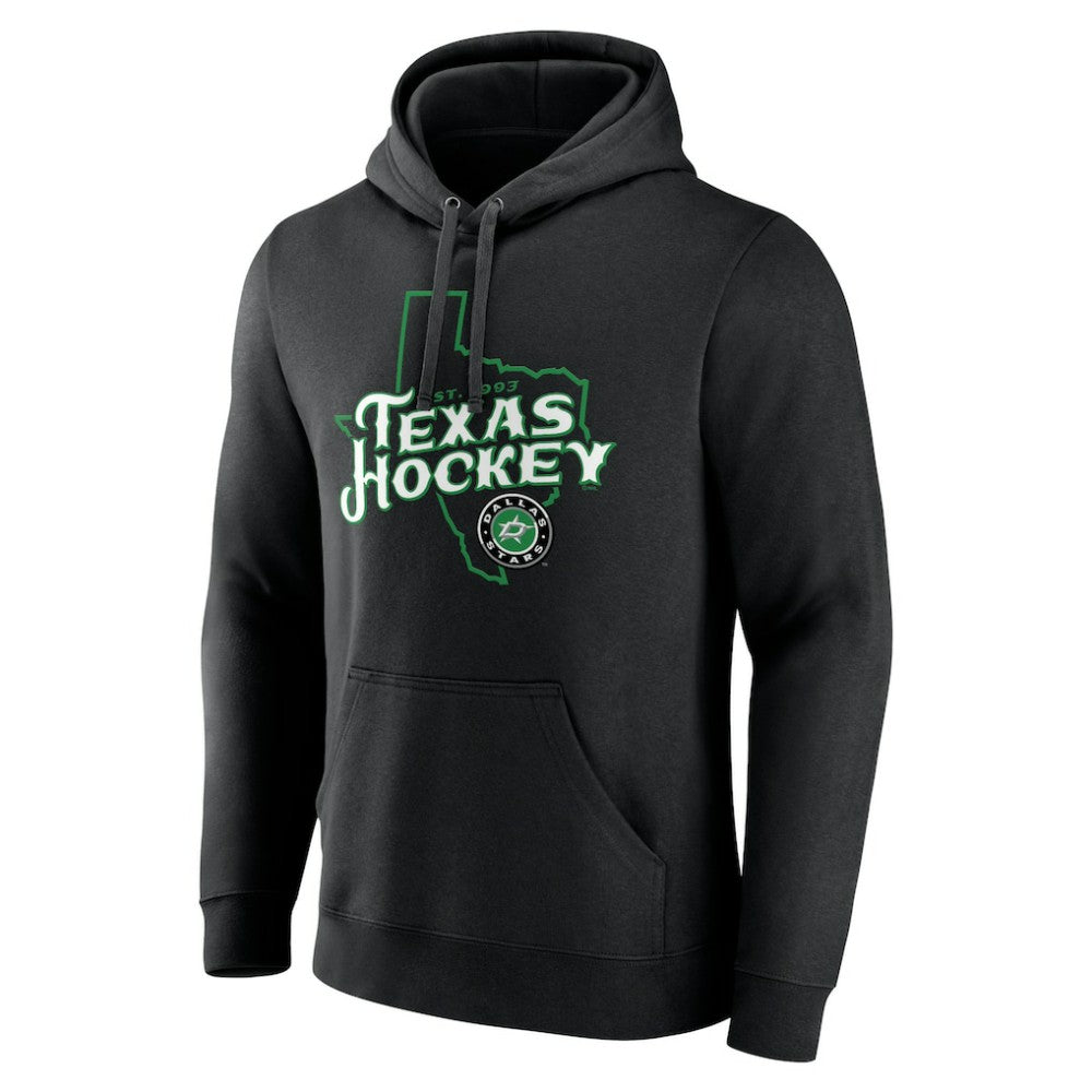 Dallas Stars Represent Pullover Hoodie - Black | NHL discount