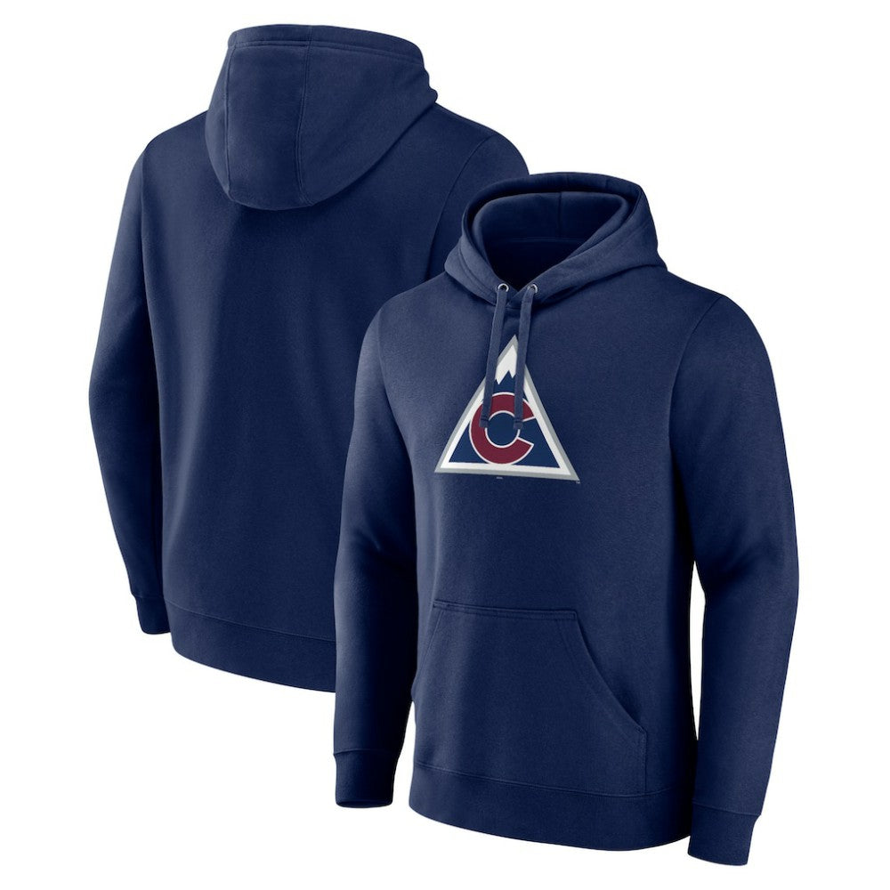 Colorado Avalanche Alternate Team Logo Pullover Hoodie - Navy | NHL discount